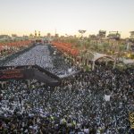 جمعیت عزادار در بین الحرمین در اربعین امام حسین